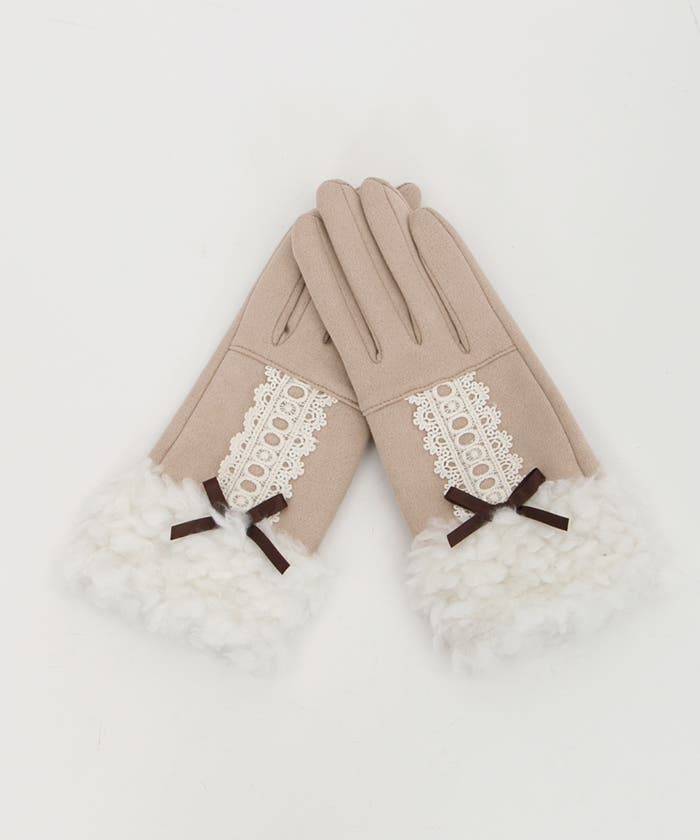 はしごレース使い手袋[品番：IGAW0002495]｜axes femme