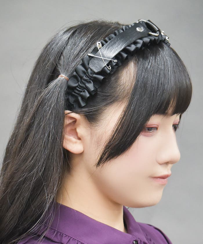 ゴシックフリルカチューシャ[品番：IGAW0007095]｜axes femme