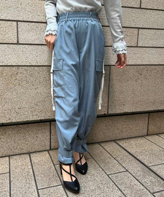 サイドラインカーゴパンツ[品番：IGAW0004736]｜axes femme