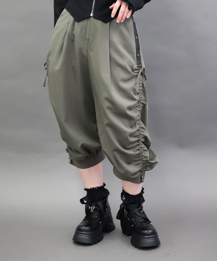 ドロストデザインパンツ[品番：IGAW0007292]｜axes femme（アクシーズ