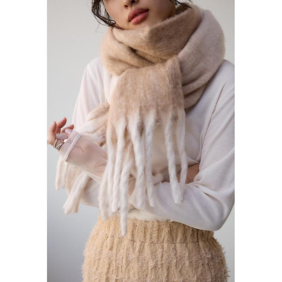 未使用　H&amp;M グラデーション　マフラー H&M - H&M グラデーション マフラーの通販 by ton's shop
