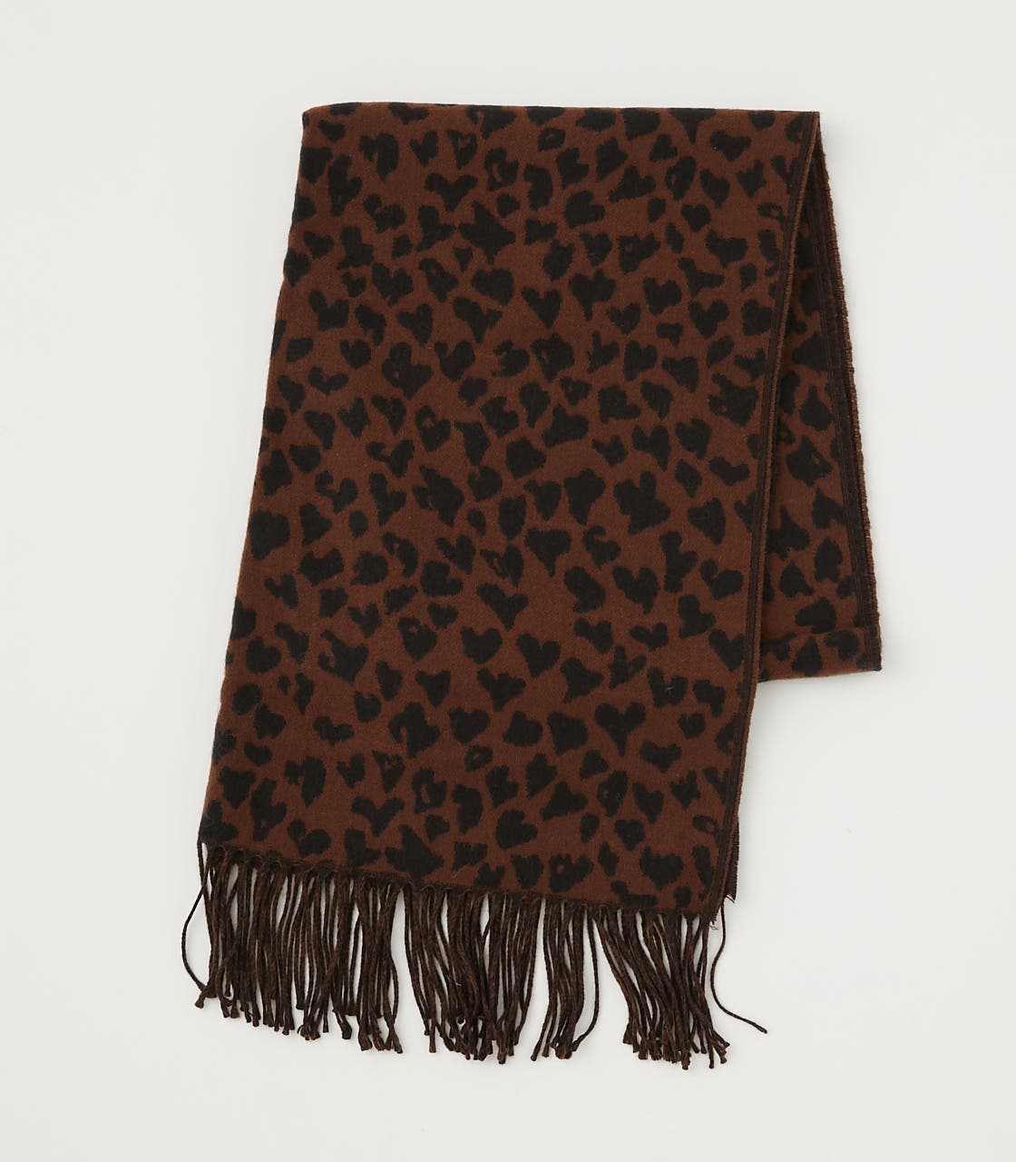 HEART LEOPARD STOLE/ハートレオパードストール[品番:AZLW0017926 HEART LEOPARD STOLE/ハートレオパードストール[品番:AZLW0017926