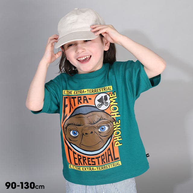 E.T. イラストTシャツ 0369K[品番：BYDK0007308]｜BABYDOLL（ベビー