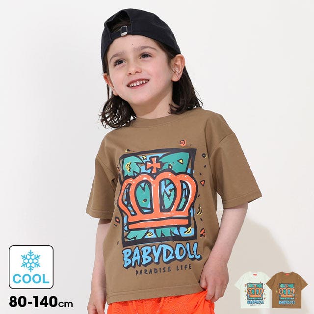 BABYL Tシャツ Sサイズ 10枚セット (2) 接触冷感】サーフロゴTシャツ 0627K[品番：BYDK0007459]｜BABYDOLL