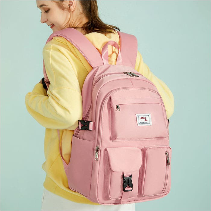 ピンク 可愛い リュックサック リュックサック 大容量 pk8672[品番：BCYW0017548]｜BACKYARD FAMILY