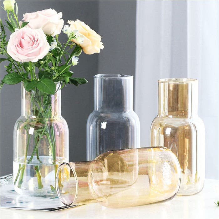 ガラス 花瓶 おしゃれ pmygrass06[品番：BCYW0019071]｜BACKYARD