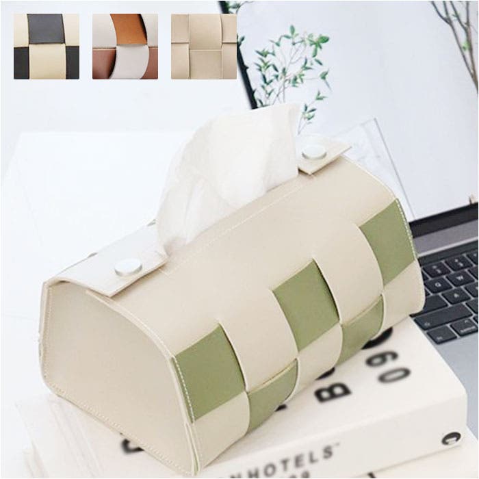ティッシュケース カバー チェック柄 yticase5104[品番