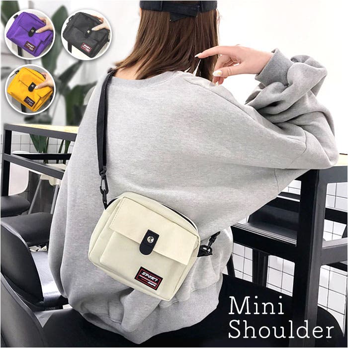 ミニバッグ ショルダー カジュアル mmsquareb25g[品番：BCYW0032070