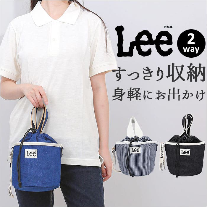 Lee LIFE 巾着型ショルダーバッグ[品番：BCYW0031434]｜BACKYARD