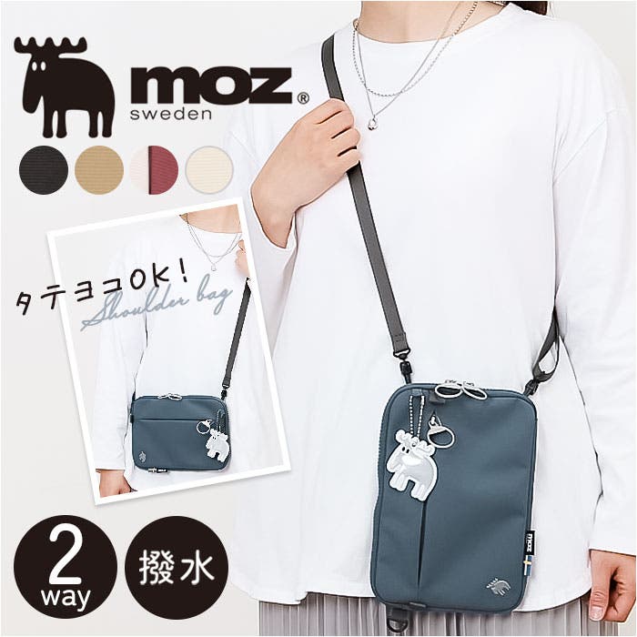 【60％OFF】 moz モズ 撥水2wayスマホショルダー[品番：BCYW0036217 Wig Extension