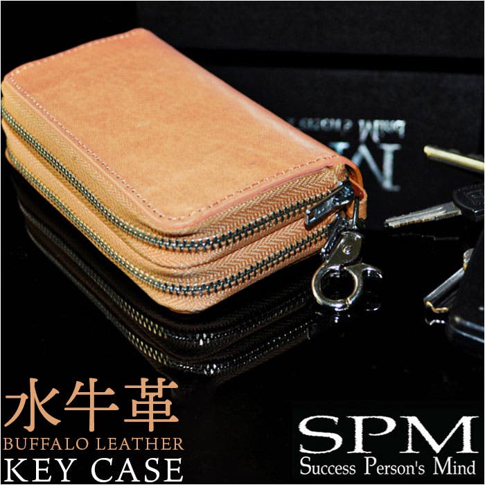 S.P.M バッファローレザーマルチキーウォレット[品番：BCYW0037382
