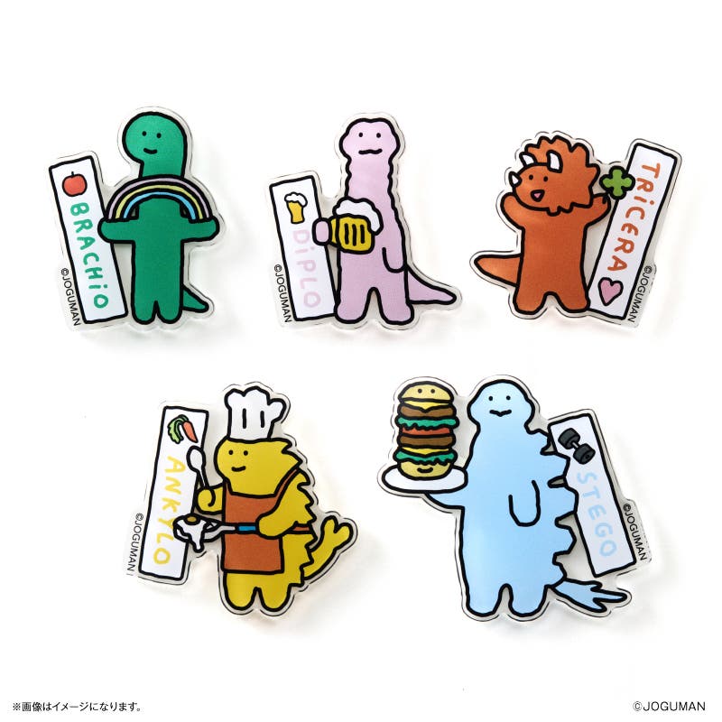 アクリルステッカー 約7.5cm JOGUMAN アクリルステッカー[品番：BCYW0038025]｜BACKYARD FAMILY