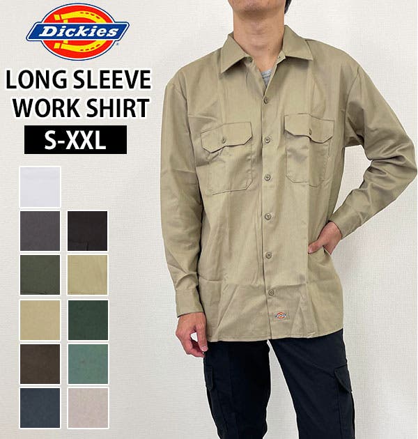 ディッキーズ dickies 長袖ワークシャツ[品番：BCYW0003706]｜BACKYARD