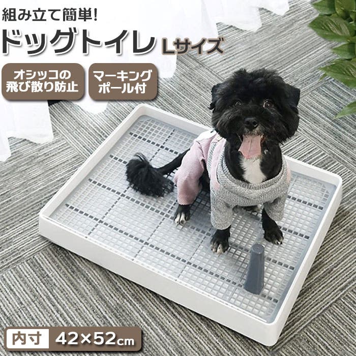 犬用　2匹　フードボール　水用　オシッコトレイなど 楽天市場】【 送料無料 】大型犬トイレ 犬用トレイ トイレ 犬