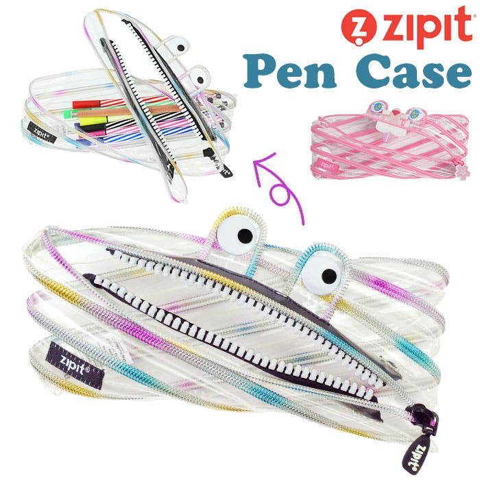 SuGグッズ確認用3　ポーチ・シュシュ・ペンケース・パスケース 楽天市場】ジップイット zipit ペンケース 通販 ペンポーチ ポーチ