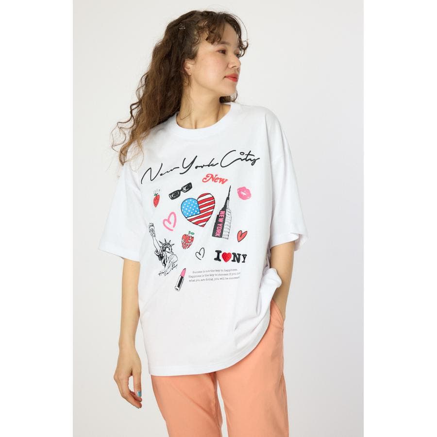 PATCH CLOTH Tシャツ[品番：BJLW0030095]｜RODEO CROWNS WIDE