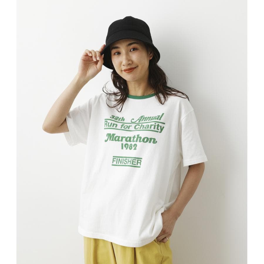 82MarathonリンガーTシャツ[品番：BJLW0023029]｜RODEO CROWNS