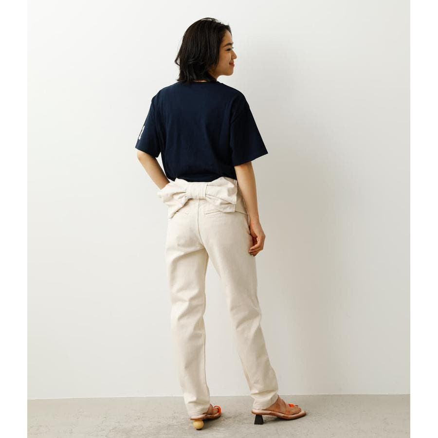 Rodeo Crowns ブラックリボンワイドパンツ RODEO CROWNS WIDE BOWL | ビッグリボンデニムパンツ (ワイド