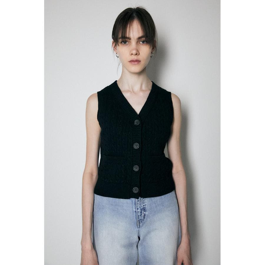 【新品未使用】MOUSSY BOAT NECK ベスト ブラック マウジー MOUSSY BOAT NECK ベスト （BRN） - ファッション通販