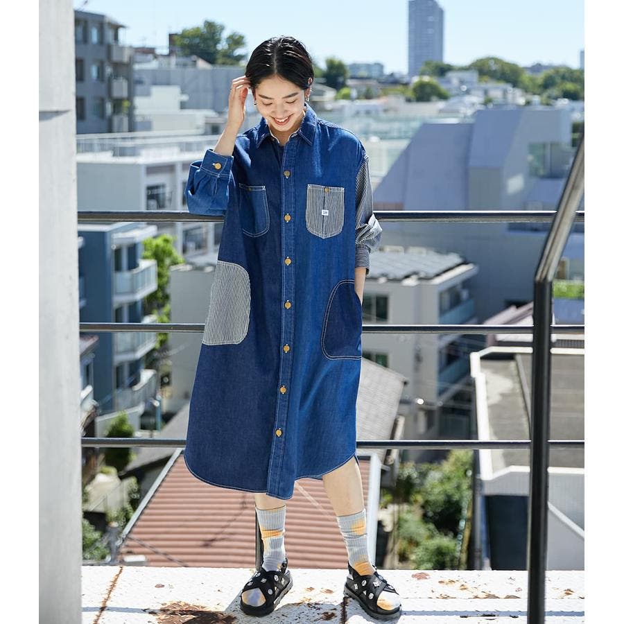 LEE×RCS デニムシャツワンピース[品番：BJLW0019022]｜RODEO CROWNS