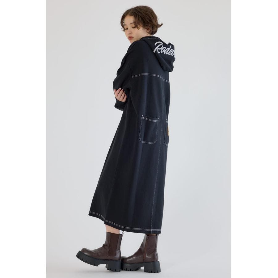 RCSカラーステッチパーカーワンピース[品番：BJLW0031319]｜RODEO