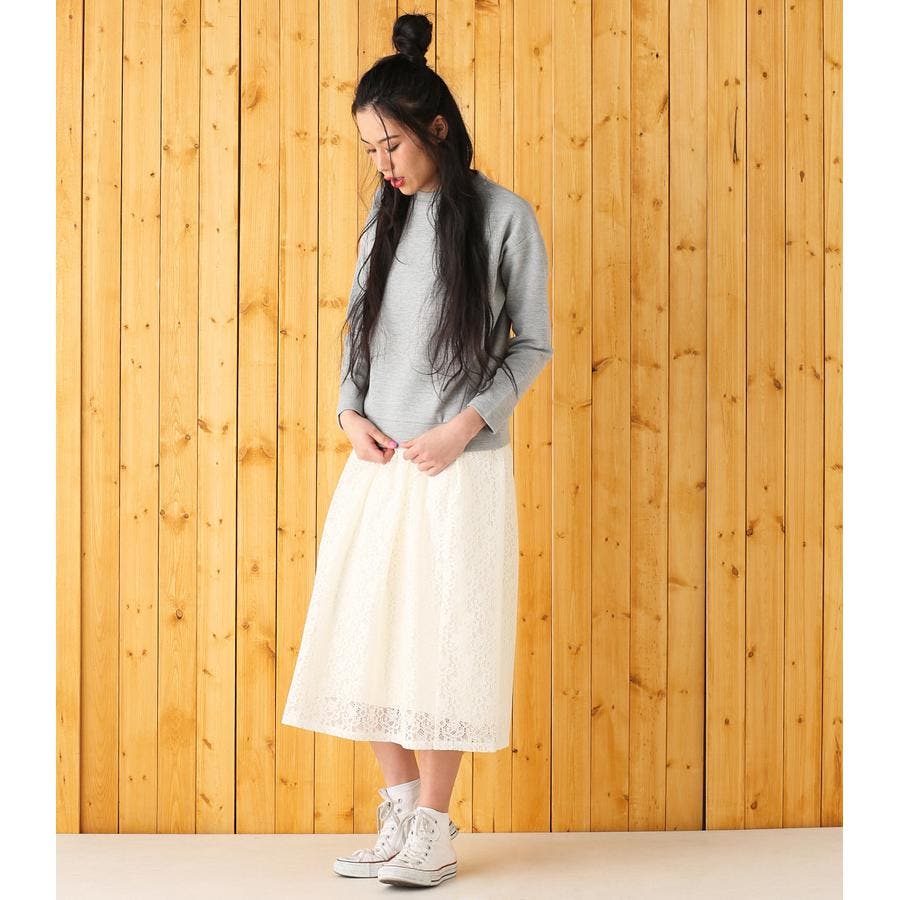 bowa ボウエー ホワイト スカート 美品 SATIN SKIRT | bow.a