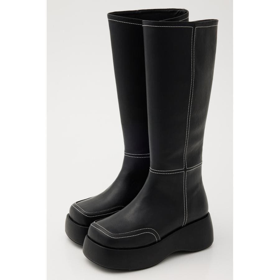 ステッチロングブーツ[品番：BJLW0029283]｜RODEO CROWNS WIDE BOWL