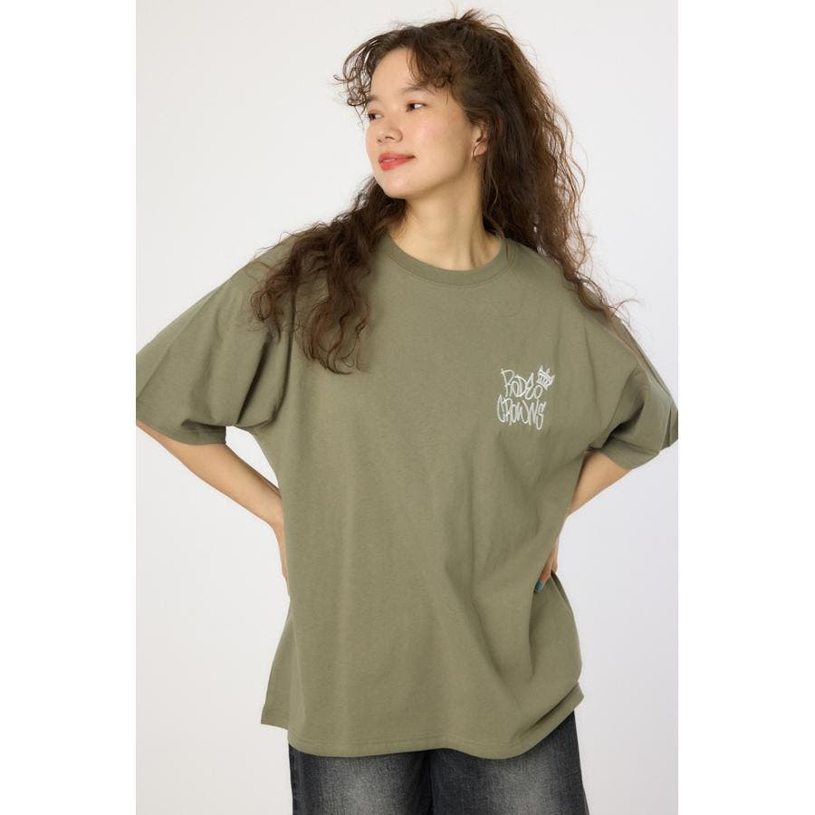 TRUE  売れ筋商品|||トゥルー ロイヤル Tシャツ トップス レディース Tops Brown BRIDGE BEAR LOGO Tシャツ[品番：BJLW0030116]｜RODEO CROWNS