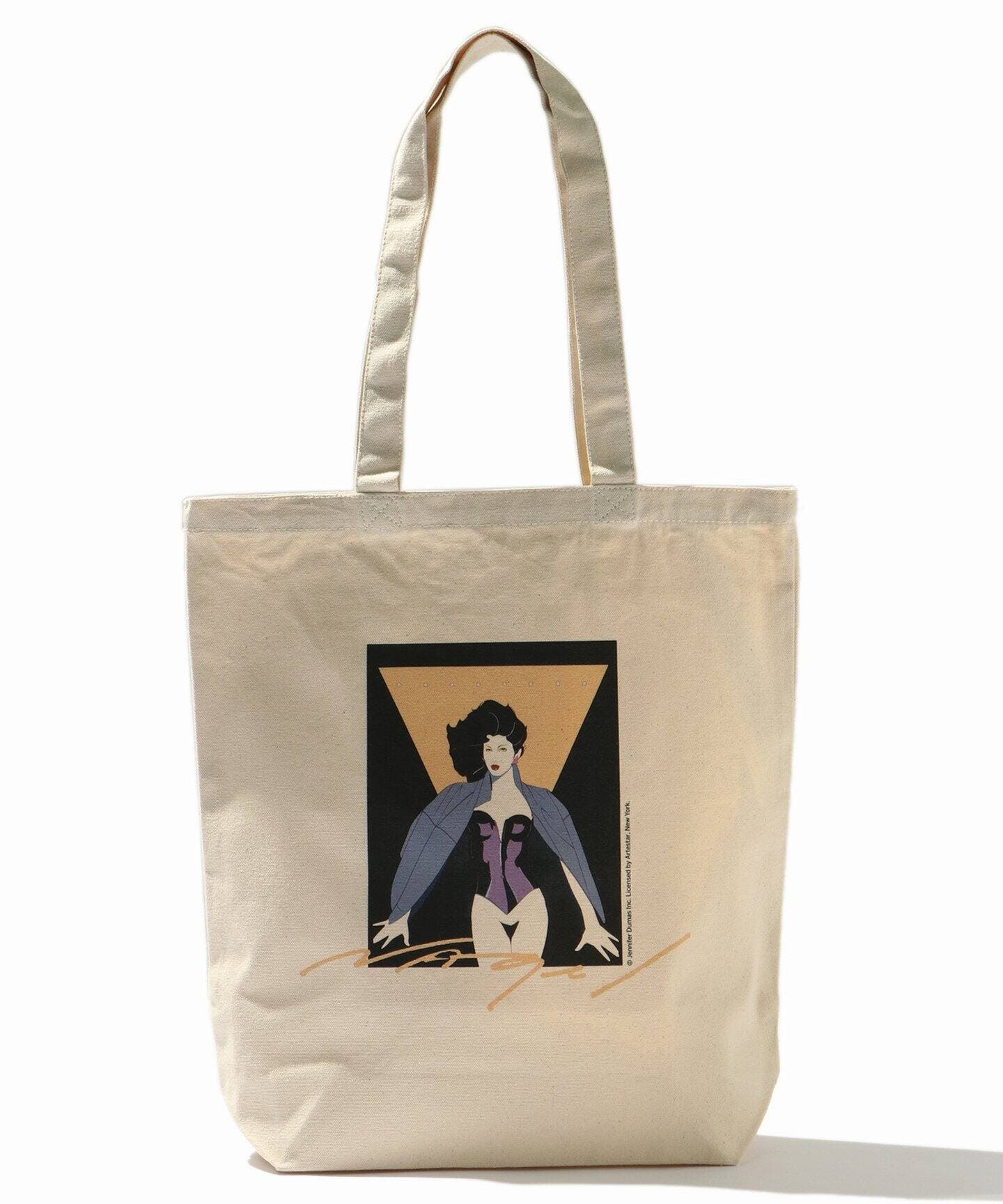 【希望者のみラッピング無料】 JOINT WORKS＞ 【PATRICK NAGEL】プリントトートバッグ[品番 バッグ