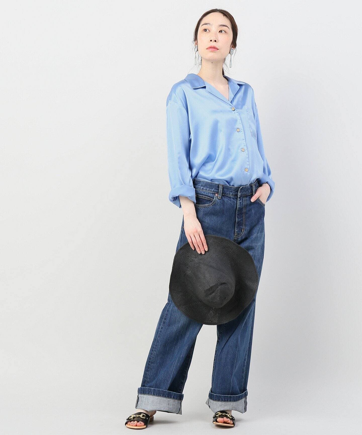 Baserange/ベースレンジ】Nogales シャツシルクサテン[品番 