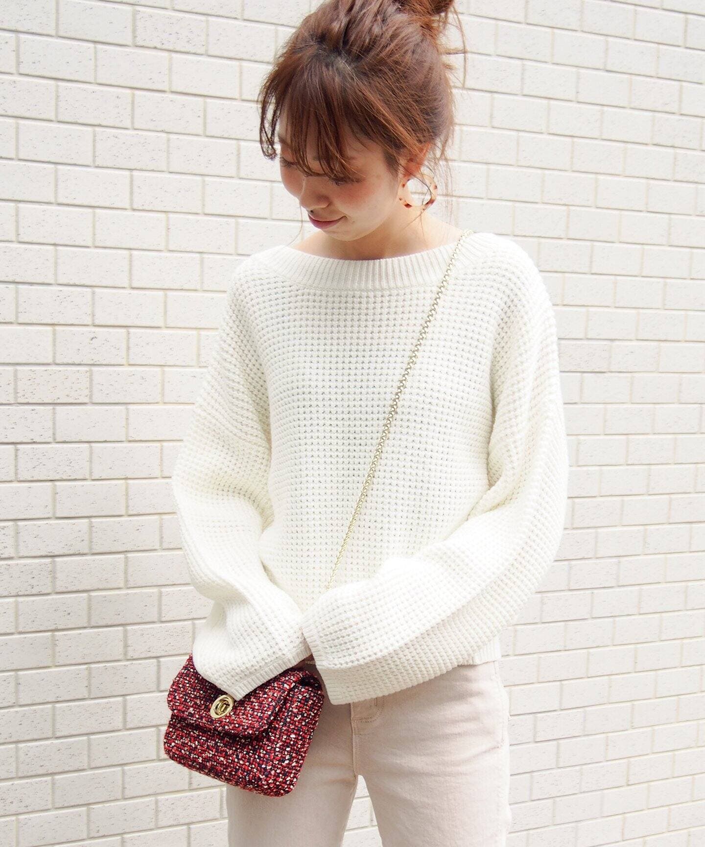 Spick & Span｜≪追加≫コットンスラブクルーネックプルオーバー