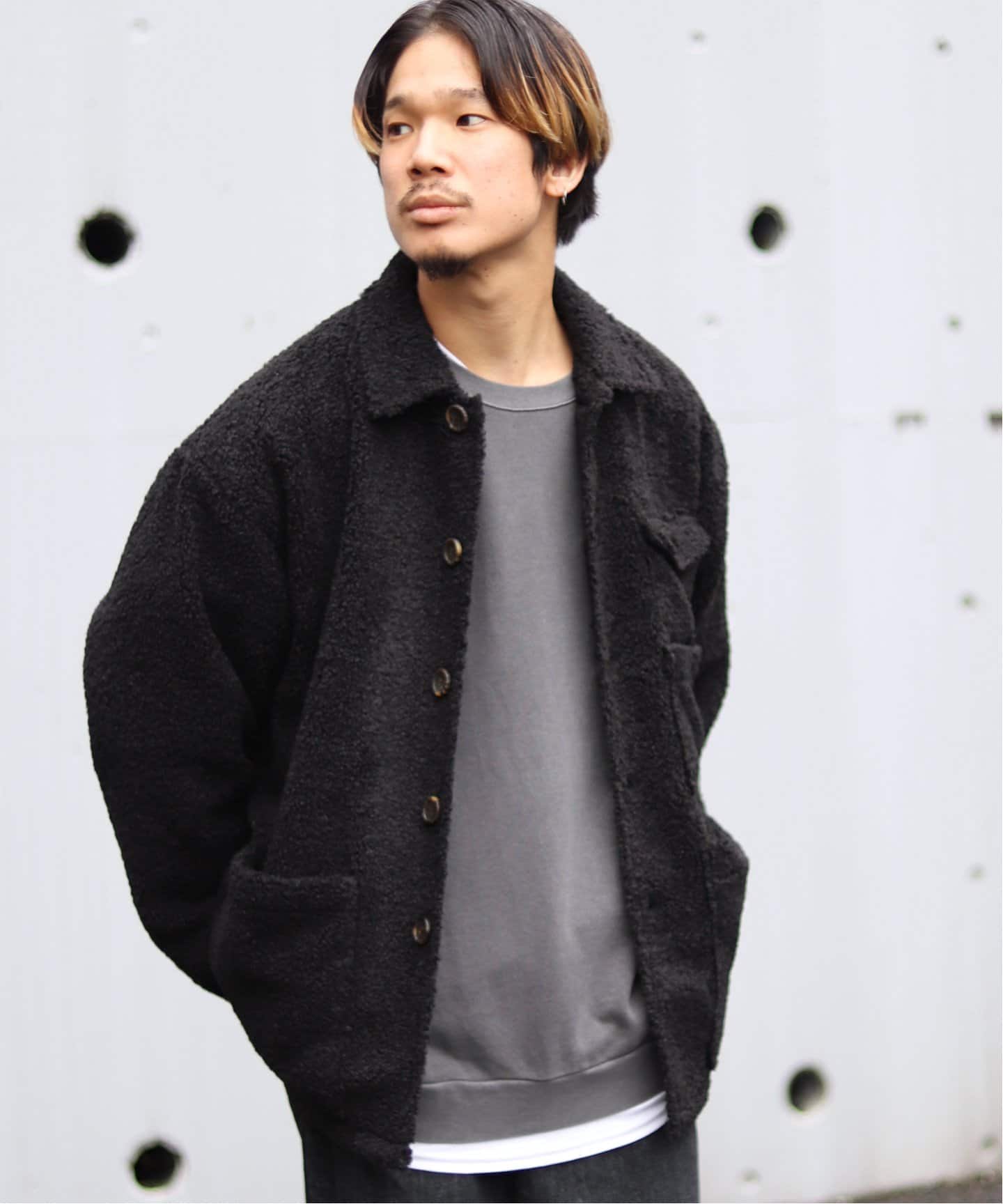 商品画像：NAISSANCE ネサーンス 19AW 19A-NSA-JK-03 BOA COACH JACKET 1
