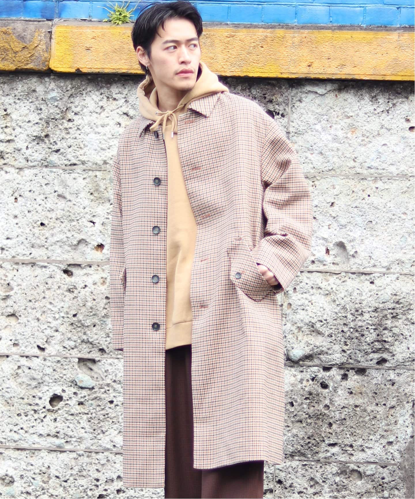 最大の割引 FUNCTION TWEEDバルマカンコート◇[品番：BYCW0002383]｜B.C ジャケット・アウター