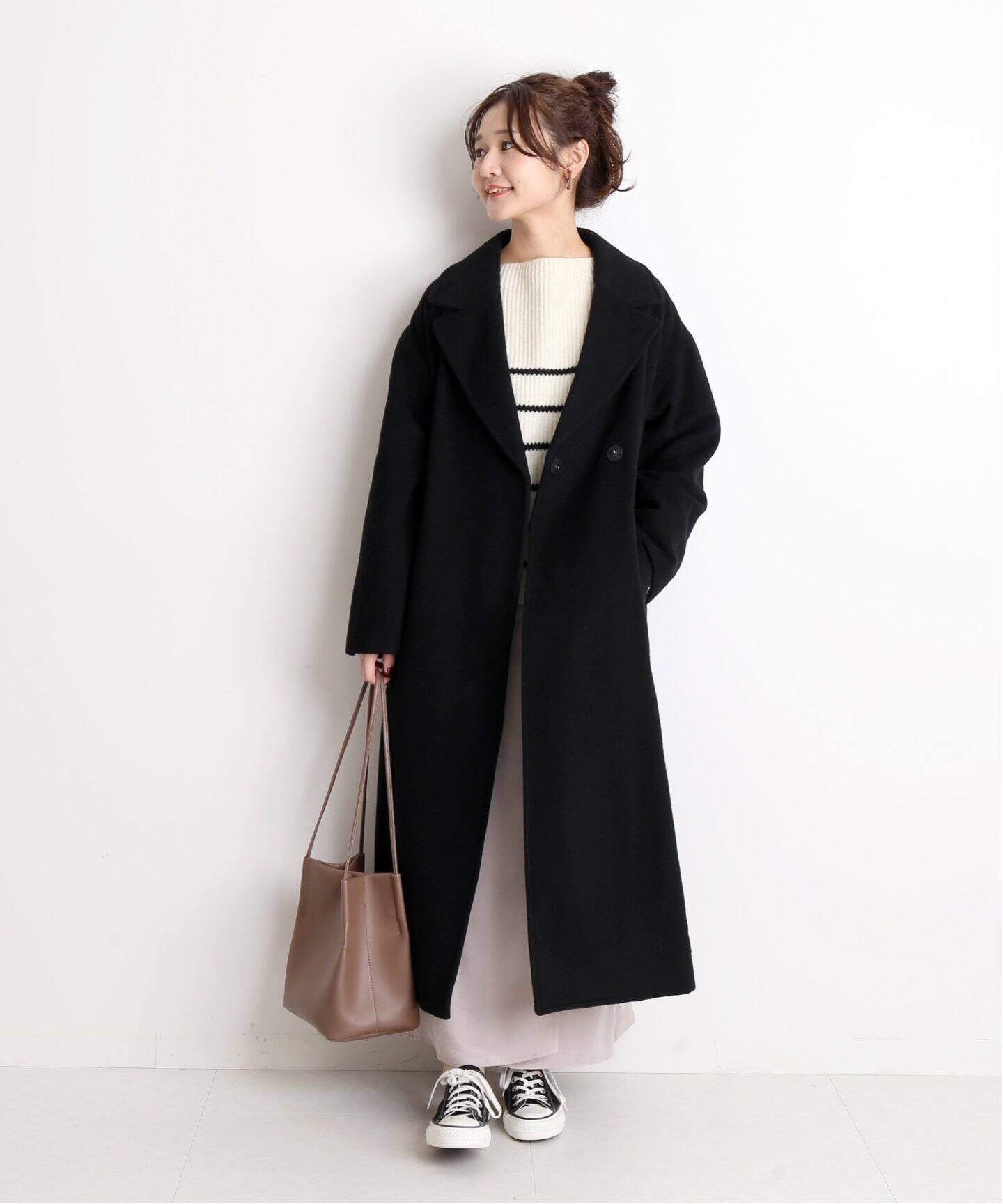 SLOBE IENA（スローブイエナ）の「アルパカシャギーノーカラー