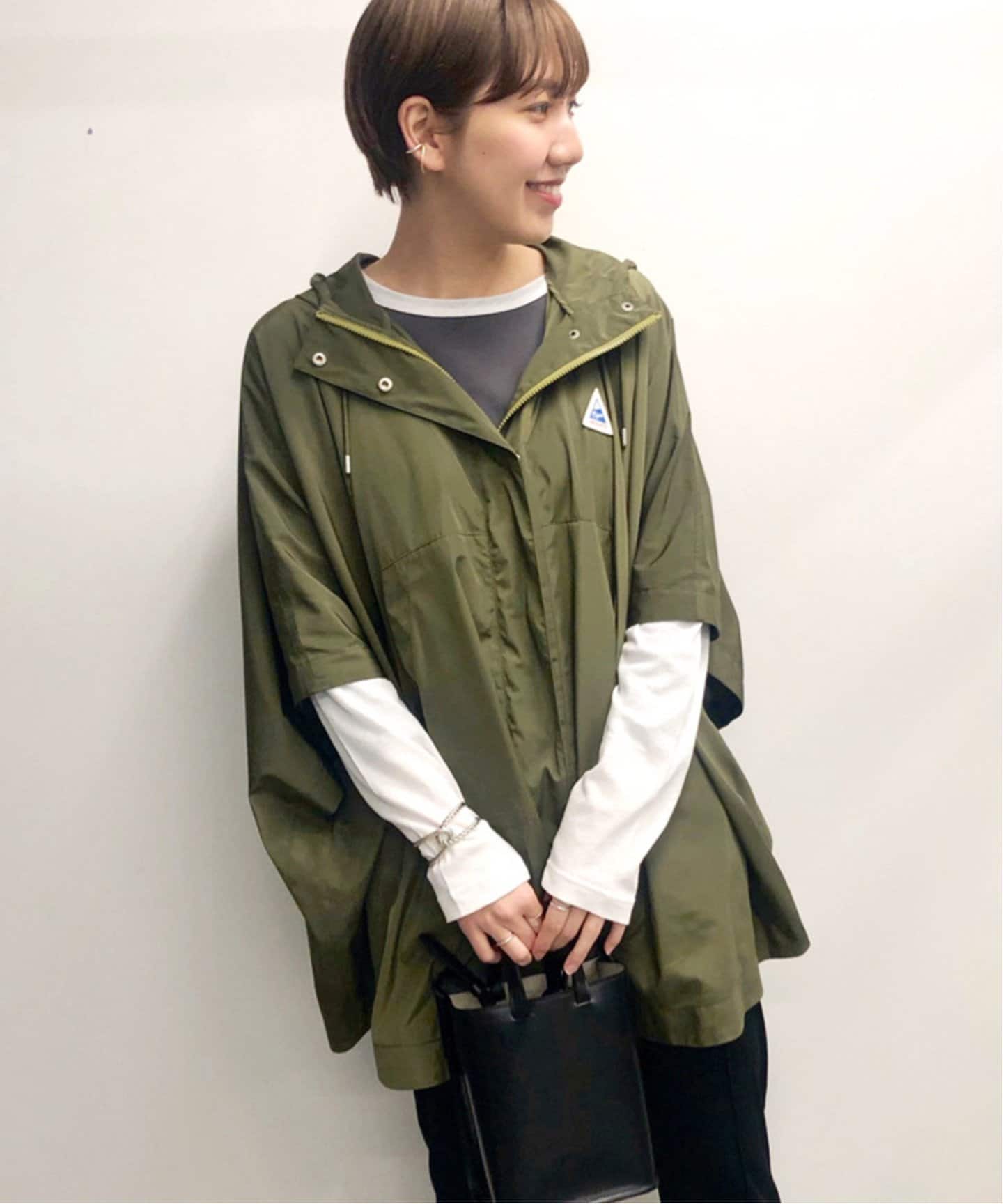 ランキング上位のプレゼント CAPE HEIGHTS/ケープハイツ】JS別注PONCHO：ポンチョ◇[品番 小物