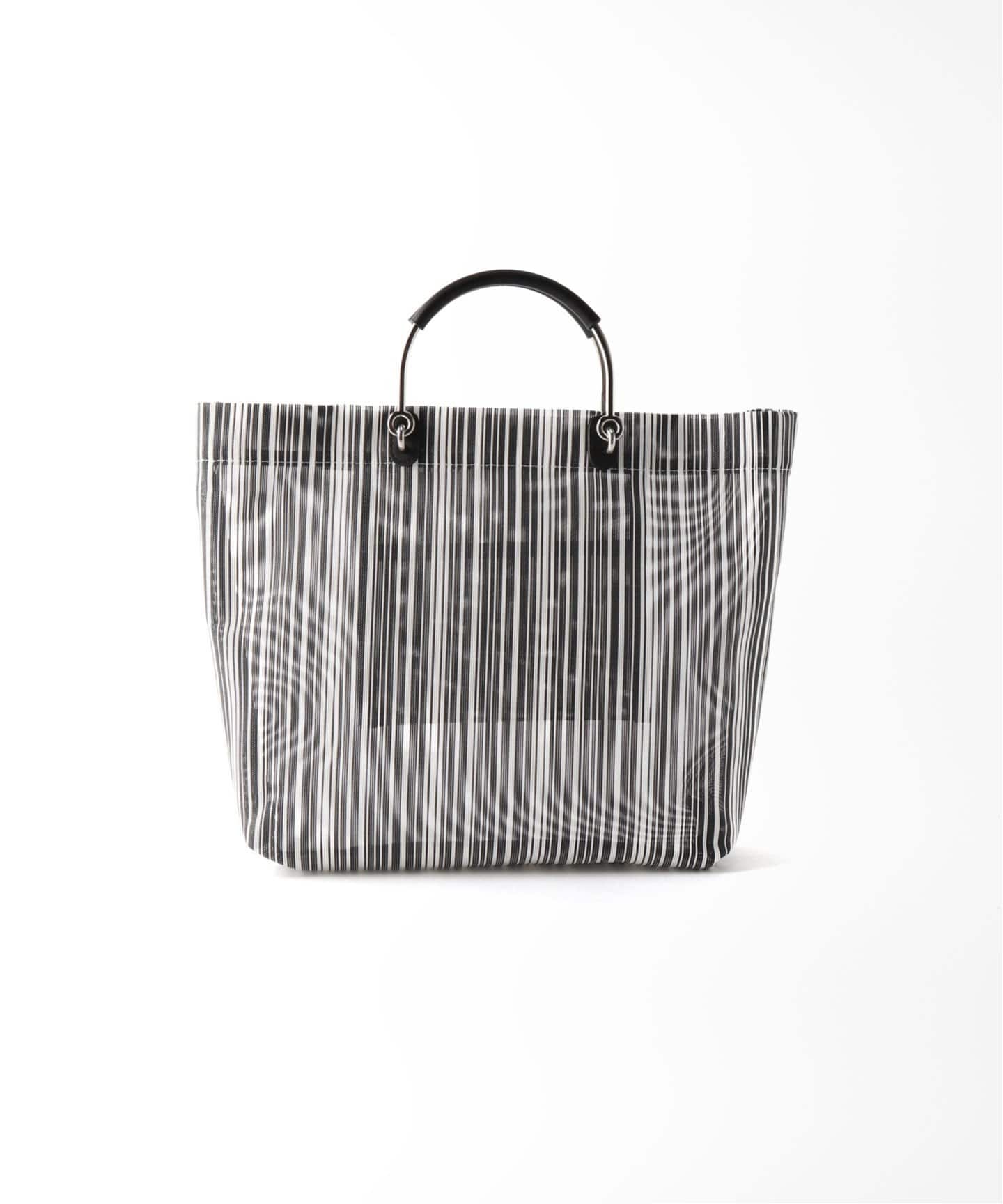 B.C STOCK ベーセーストック】ストライプメッシュトートBAG[品番 