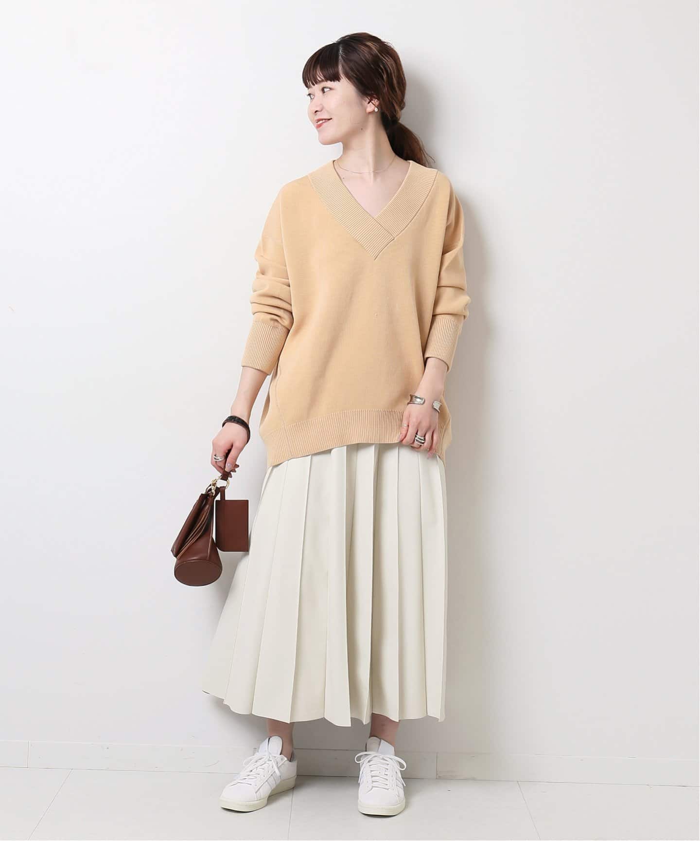 Spick and Span＞ フェイクレザープリーツスカート◇[品番 