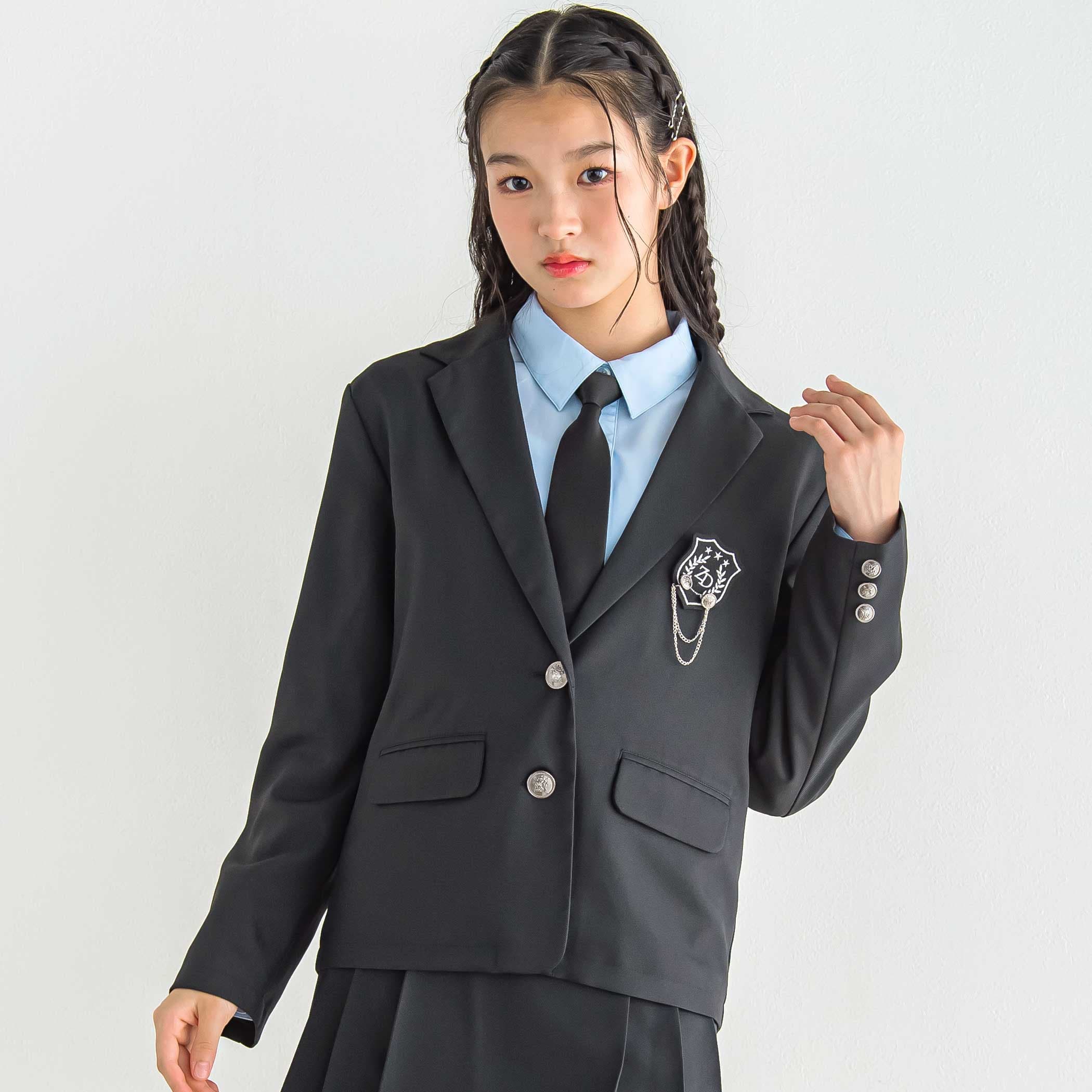 ワンピなど最旬ア！ エンブレム付きジャケット(140~160cm)[品番：BEBK0010353 フットケア