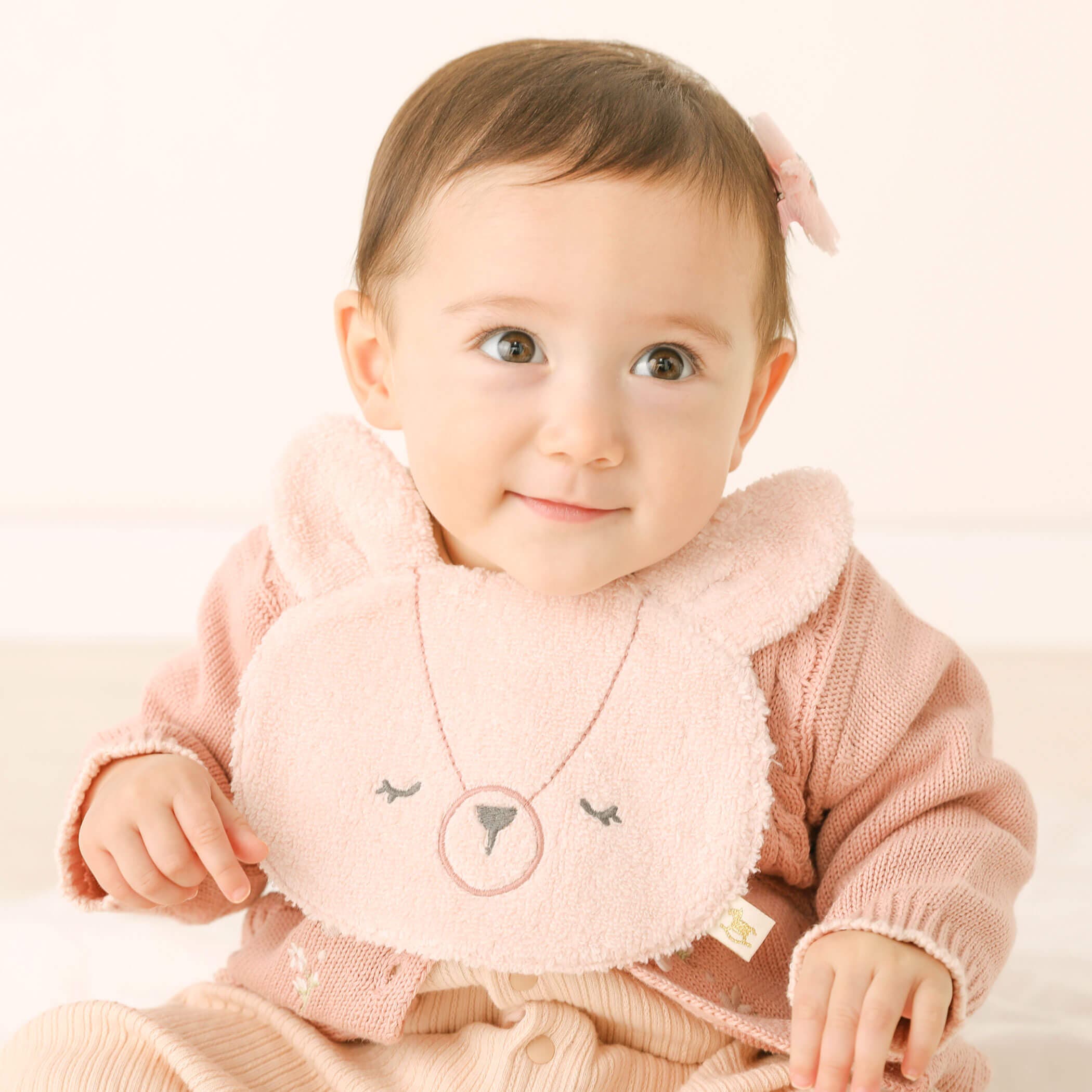 アニマルクマウサギフェイスパイルスタイベビー[品番：BEBK0007143