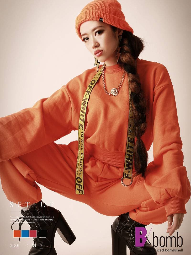 セットアップ セットアップ スウェット[品番：RV000010773]｜bombshell