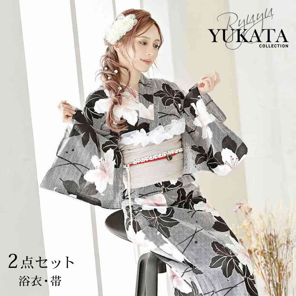 浴衣 浴衣セット セット浴衣[品番：RV000012433]｜Ryuyu（リューユ