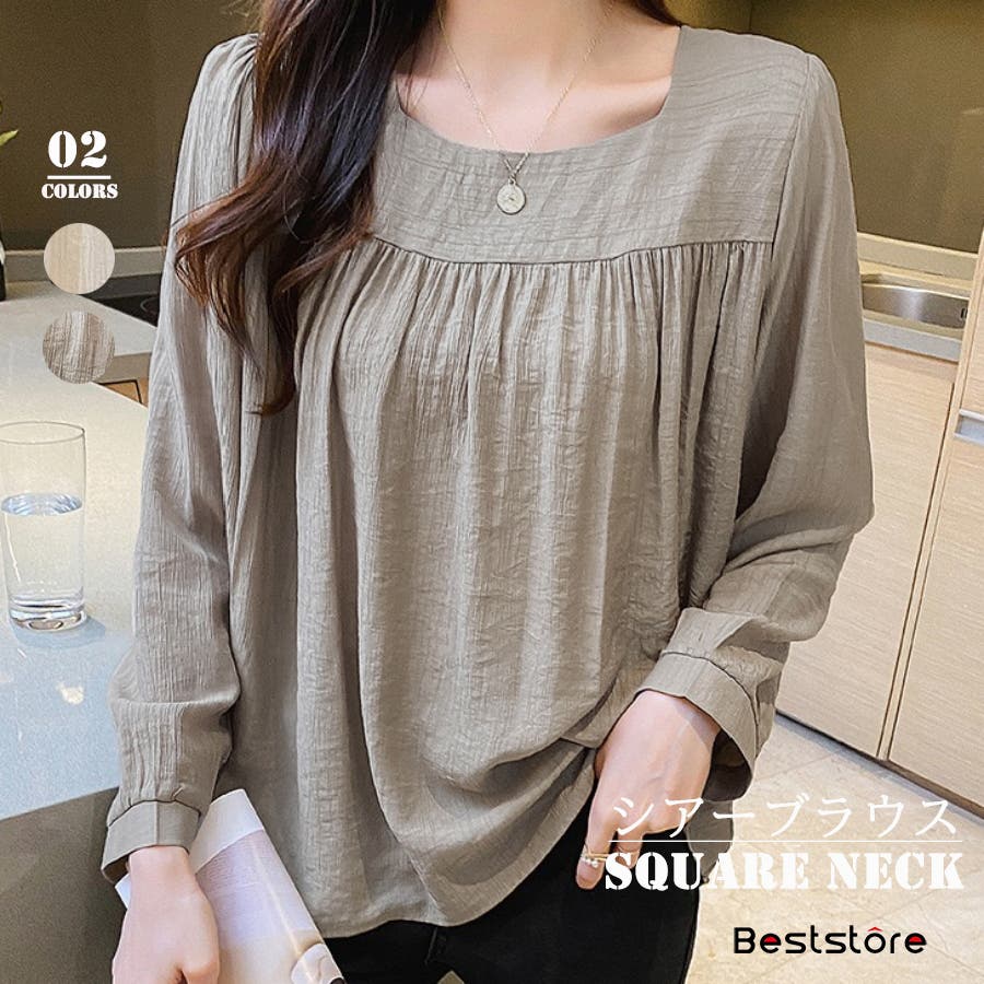 トップス シャツブラウス 長袖[品番：BSRW0000907]｜Beststore