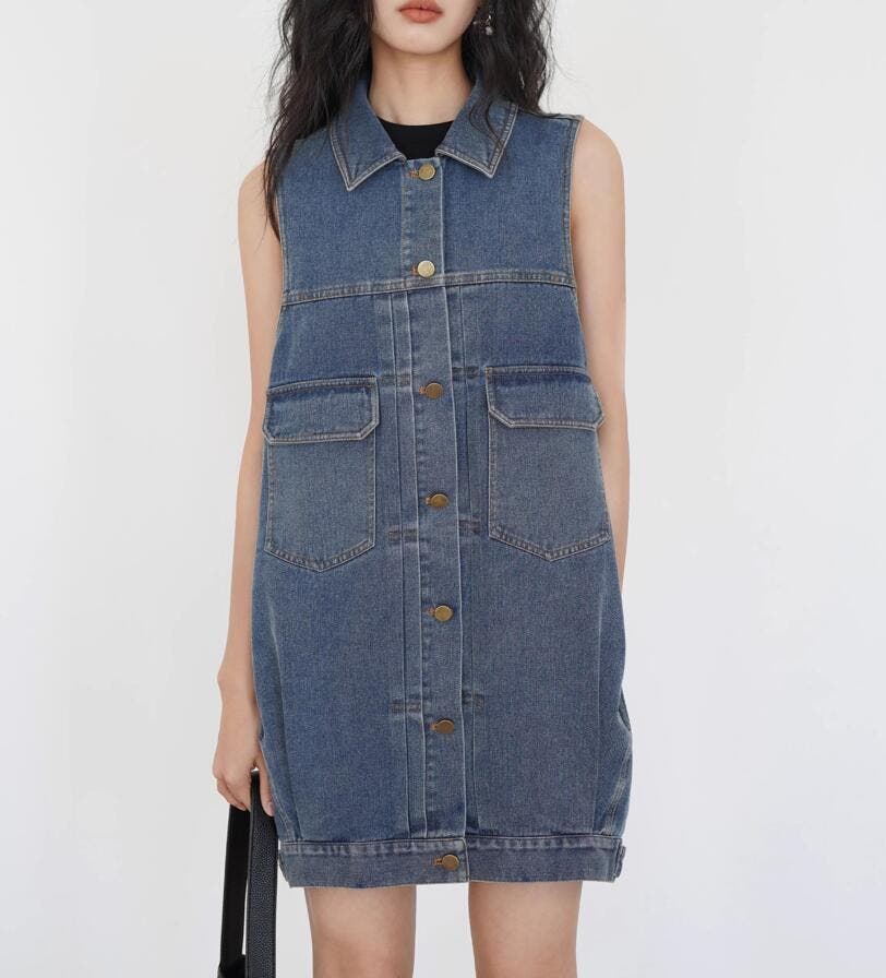 大人もOK！ MM6 デニムノースリーブワンピース 楽天市場】【MM6 MAISON MARGIELA】【イタリア製】エムエム