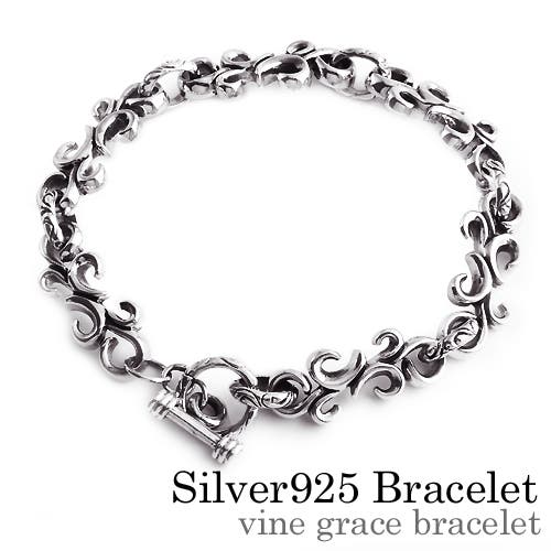 ヴァイングレースブレスレットシルバー925アクセサリーBinichビニッチ