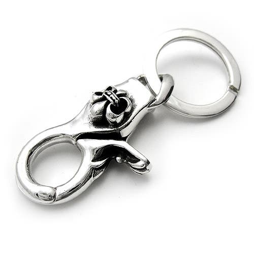 CH キークリップ　シルバー リリーフレアキークリップシルバー925アクセサリーBinich