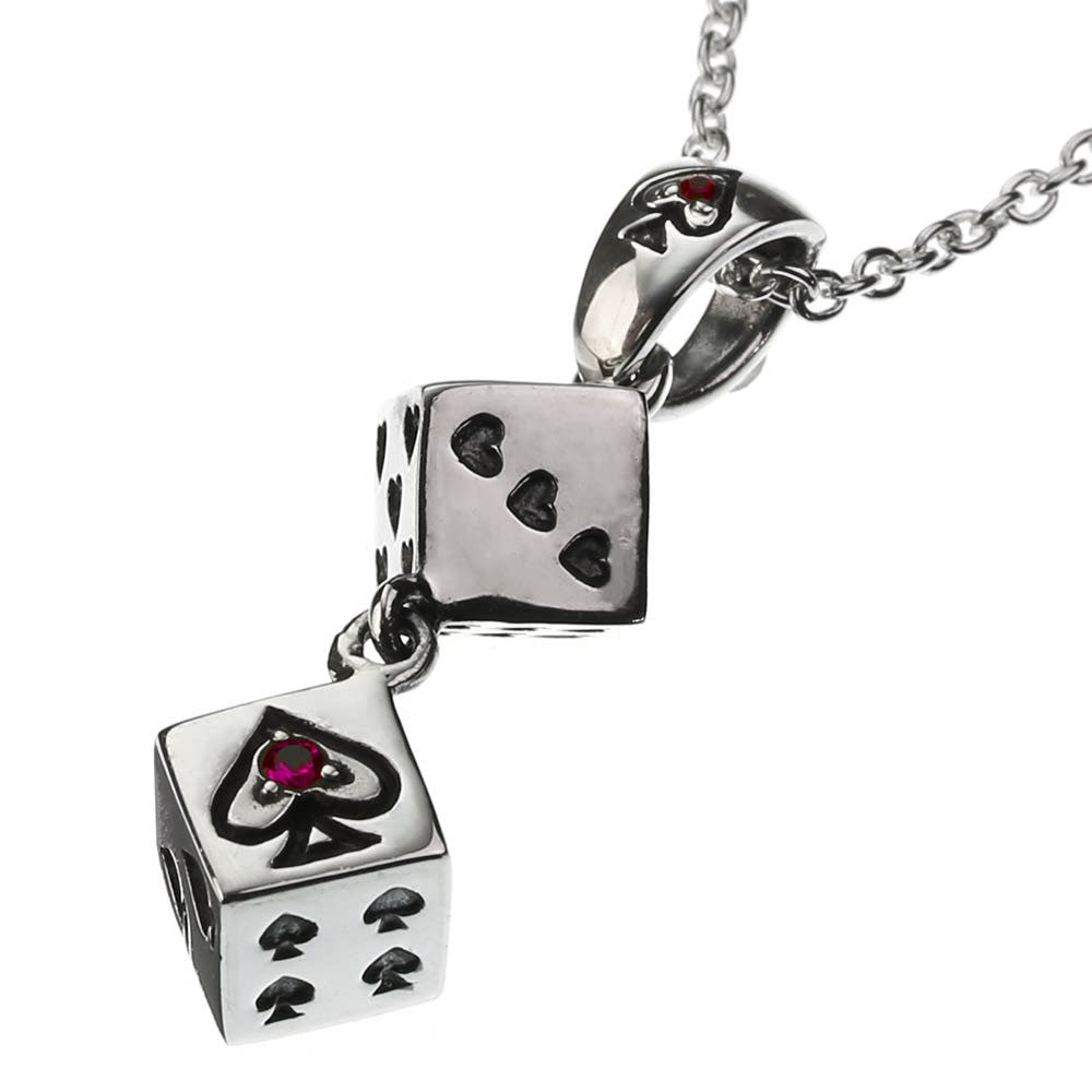 トランプシンボルダイスペンダントトップのみメンズネックレスシルバー925アクセサ…[品番：CTRA0001116]｜シルバーアクセサリーBinich  （シルバーアクセサリービニッチ）のメンズファッション通販｜SHOPLIST（ショップリスト）