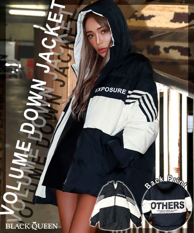 ボリュームダウンジャケット【藤木そら着用】kegy[品番：BCQW1876161