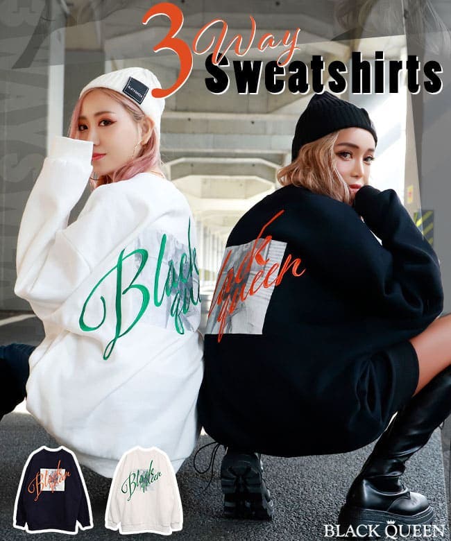 THE DAWN B x KYNE 夜明けガール スウェット ブラック Lサイズ THE