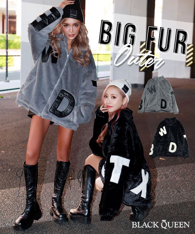 【雑誌掲載人気】BRILL ブリル★カシミアファープルオーバー　黒 カシミアファープルオーバー | [公式]BRILL（ブリル）通販