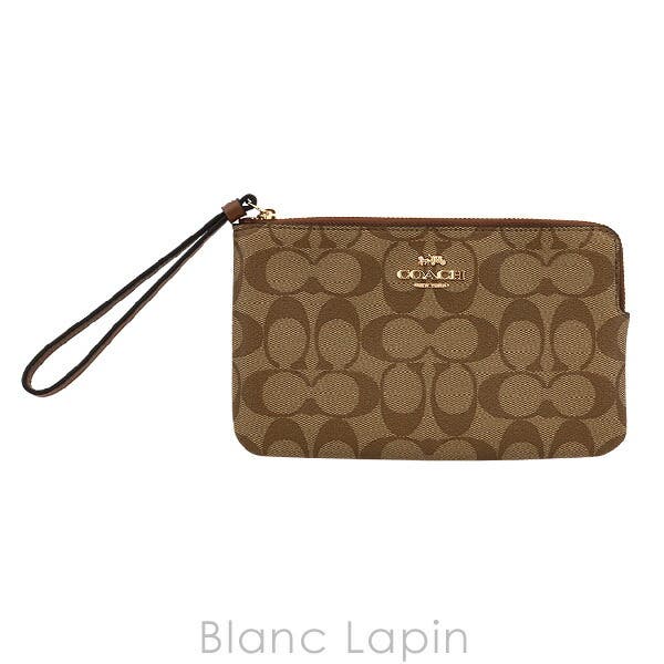 コーチ COACH ラージコーナージップリストレット[品番